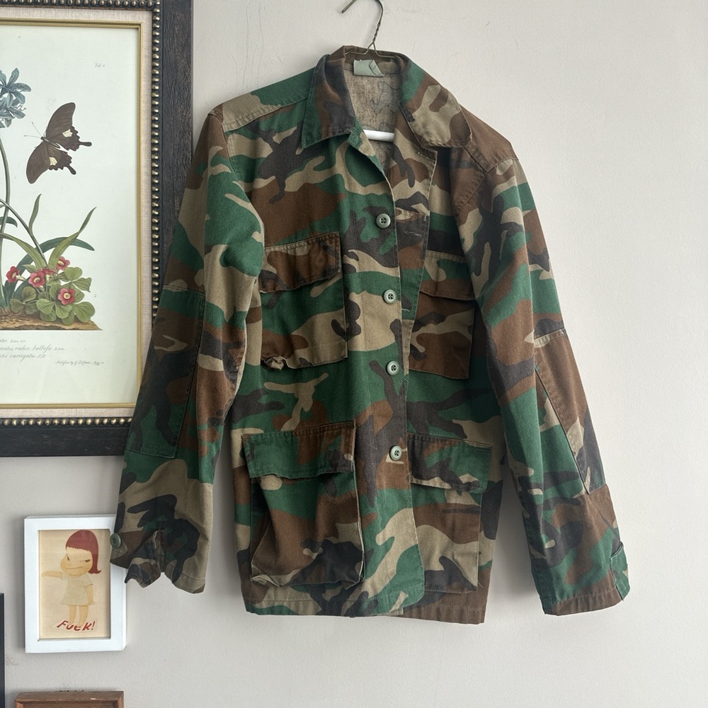 Vintage Camouflage Jacket